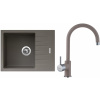 Set Sinks G10854 (dřez Perfecto 650 Truffle 54 + baterie Vitalia Truffle 54)
