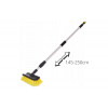 AMiO Teleskopická prietoková kefa na umývanie auta 141-240 cm AMIO-01274