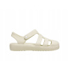 Crocs 210626-0LH Toddler Classic Fisherman Sandal béžové sandále C9 25-26