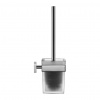 Duravit Karree - WC kefa s držiakom, chróm 0099571000