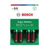 BOSCH baterie LR6SA4B/00 AA SUPER ALKALINE, 4ks 444210
