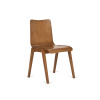 PAGED Link A-2120 Seat Wood Back Wood Farba dreva: dub morený, Čalúnenie: dyha