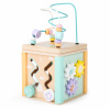 Vzdelávacia kocka EcoToys HM015472 drevená