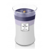 WoodWick Vonná svíčka váza Trilogy Evening Luxe 609,5 g