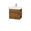 Dreja Umývadlová skrinka SOLO SZZ 50 - D27 Cognac / Úchytka T02 / D27 Cognac