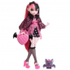 Monster High™: Draculaura bábika so zvieratkom a príslušenstvom - Mattel