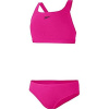 Detské plavky - Speedo One -kus outfit 152 Pink (Speedo 8-12397B495 Detské oblečenie 152 cm)