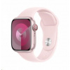 APPLE Watch Series 9 GPS + Cellular 41mm Pink Aluminium Case with Light Pink Sport Band - M/L