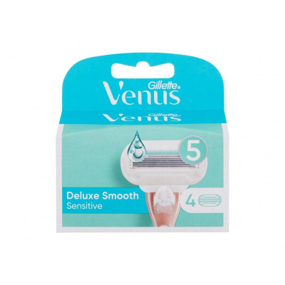 Gillette Venus Deluxe Smooth Sensitive (W) 4ks, Náhradné ostrie