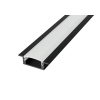 LED profil vestavný ALPI MICRO-K-BIG černý - LED profil MICRO-K-BIG černý - 3m
