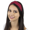 Semišová čelenka červená (37370)