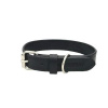 COBBYS PET Obojok z pravej kože čierny 35cm/25mm (COBBYS PET Obojok z pravej kože čierny 35cm/25mm)