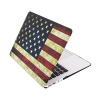 AppleMix Ochranné plastové puzdro pre Apple MacBook Air 13,3 - retro vlajka USA