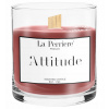 Vonná sviečka La Perriere – Attitude s dreveným knôtom, sójový vosk, 75 hodín
