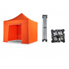 Nožnicový párty stan 3x3 m TENTino SMALL HEXAGON Farba opláštenia: 6A - ORANŽOVÁ