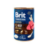 Brit Kapsička pre psov Premium by Nature Beef with Tripes 400 g
