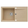 Alveus NIRO 130 kuchynský granitový drez so sifónom 75x42 - G-55 Beige 1913155
