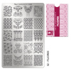 Moyra Stamping Platňa na pečiatkovanie č. 52 Filigree
