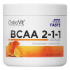 BCAA prášok 2-1-1 200 g OstroVit 200 g oranžový