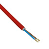 DPM Opletený kábel 2x0,75mm², červený, balenie 3m [DIC0330]