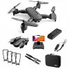 DIAĽKOVO OVLÁDANÝ DRON 2 KAMERY 4K 1080p APLIKÁCIA WIFI + POŤAH
