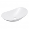 Swiss aqua technologies Umyvadlo na desku SAT Infinitio 61,5x36 cm bez otvoru pro baterii SATINF61536