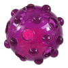 Dog Fantasy Lopta Glow loptička z TPR gumy fialová 8cm