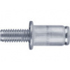 skrutky nitovacia oceľová sada 25ks, M6x15mm