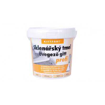 Kittfort sklenársky tmel profi 1kg 600139