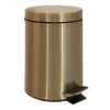 Sapho DIAMOND Kôš na odpadky 3l, bronz XJ011