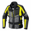 Textilná motocyklová bunda Spidi 4Season Evo čierno-šedá-fluo M