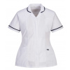 PORTWEST LW17 / Dámska strečová tunika, klasik - biela XS