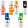 SODASTREAM sirup 6 ks PEPSI MIRINDA 7Up GRAPEFRUIT POMARANČ-MANGO PEPSI MAX