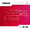 Poťah Tibhar Speedy Soft D.Tecs XD Vyberte FARBU poťahu: čierny / BLACK, Vyberte HRÚBKU špongie: 1,5 mm