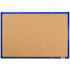 Korkové nástenky boardOK, 60 x 90 cm farba rámu: modrá