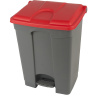 Pedálový/nášľapný zberač odpadkov ,objem 70 l, š x v x h 505 x 675 x 415 mm EUROKRAFTbasic