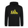 Mikina Naked Bananas - Bananas Remastered Čierna XXL