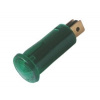 Kontrolka guľatá 12V DC zelená TIPA