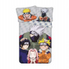 Jerry Fabrics Obliečky Naruto Grey 140x200, 70x90 cm
