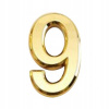 Číslo na dom - Zlaté plastové samolepiace dvierka (Zlaté plastové samostatne prilepené dvere)