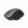 GEMBIRD myš MUSW-6B-02, černo-stříbrná, bezdrátová, USB nano receiver (MUSW-6B-02-BG)
