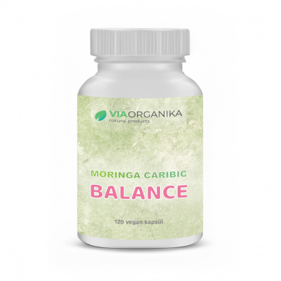 VIA ORGANIKA Moringa caribic balance 120 kapsúl