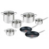 TEFAL INTULUTION 10 EL POTS Set. (Hrnce tefal panvice veka 24/8 cm)