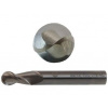 Fréza 2-50/4mm, 2z, stopka 3mm, R1 kopírovacia, rádiusová - CZTK-6212-020-BN-AL-HA