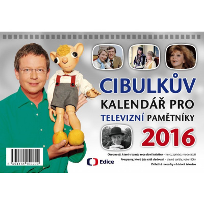 Cibulkův kalendář pro televizní pamětníky 2016 - Aleš Cibulka