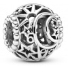 PANDORA Moments 799183C00 Dierovaný, Slnko, hviezdy a mesiac (Ag 925/1000, 1,85 g)