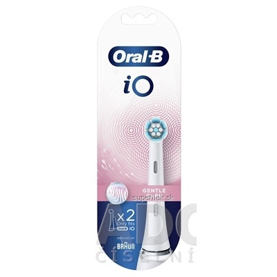 Oral-B iO GENTLE CARE čistiace náhradné hlavice 1x2 ks, 4210201343646