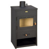 Prity K1 optima čierne, 8 kW, dymovod 130 mm