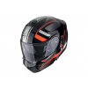 Výklopná prilba Scorpion EXO-930 Evo Ardens Metal/ Black-Red Veľkosť skladom: M