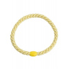 Gumička do vlasov Kknekki Slim Light Yellow